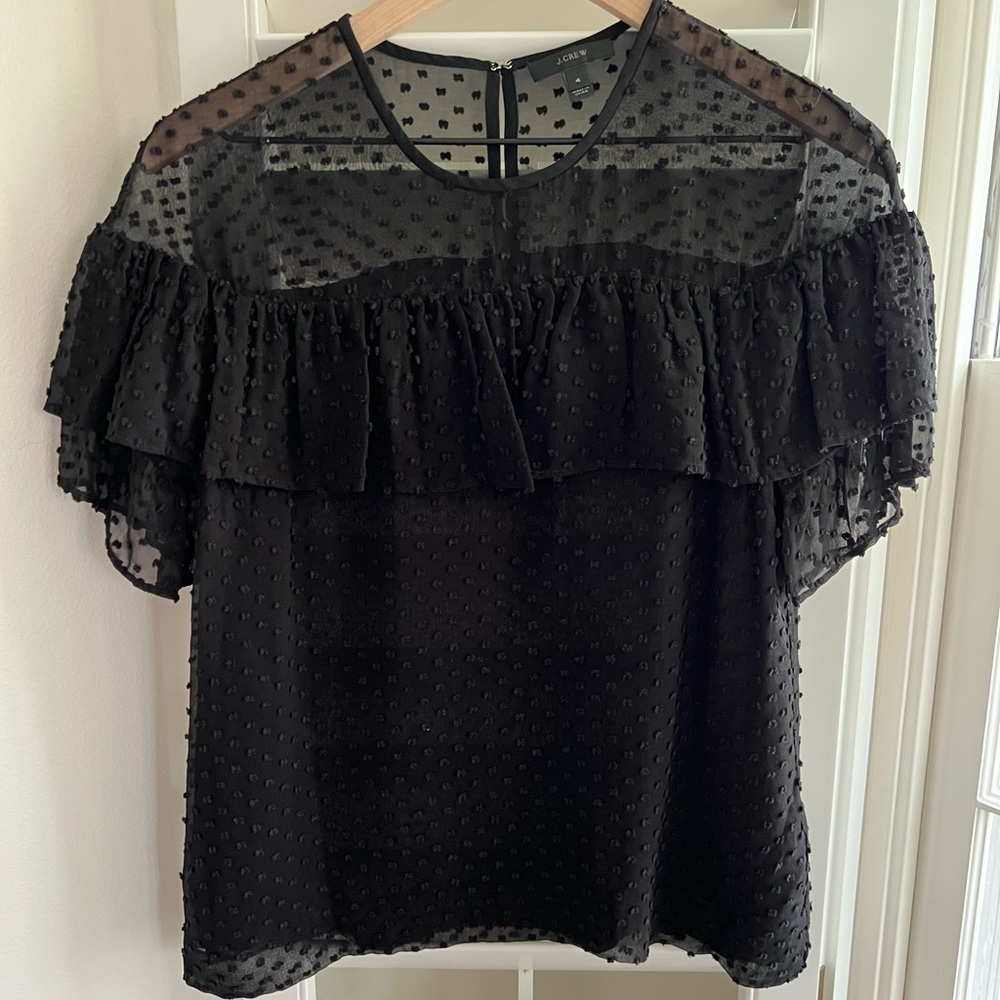 J Crew Dressy Blouse Size 4